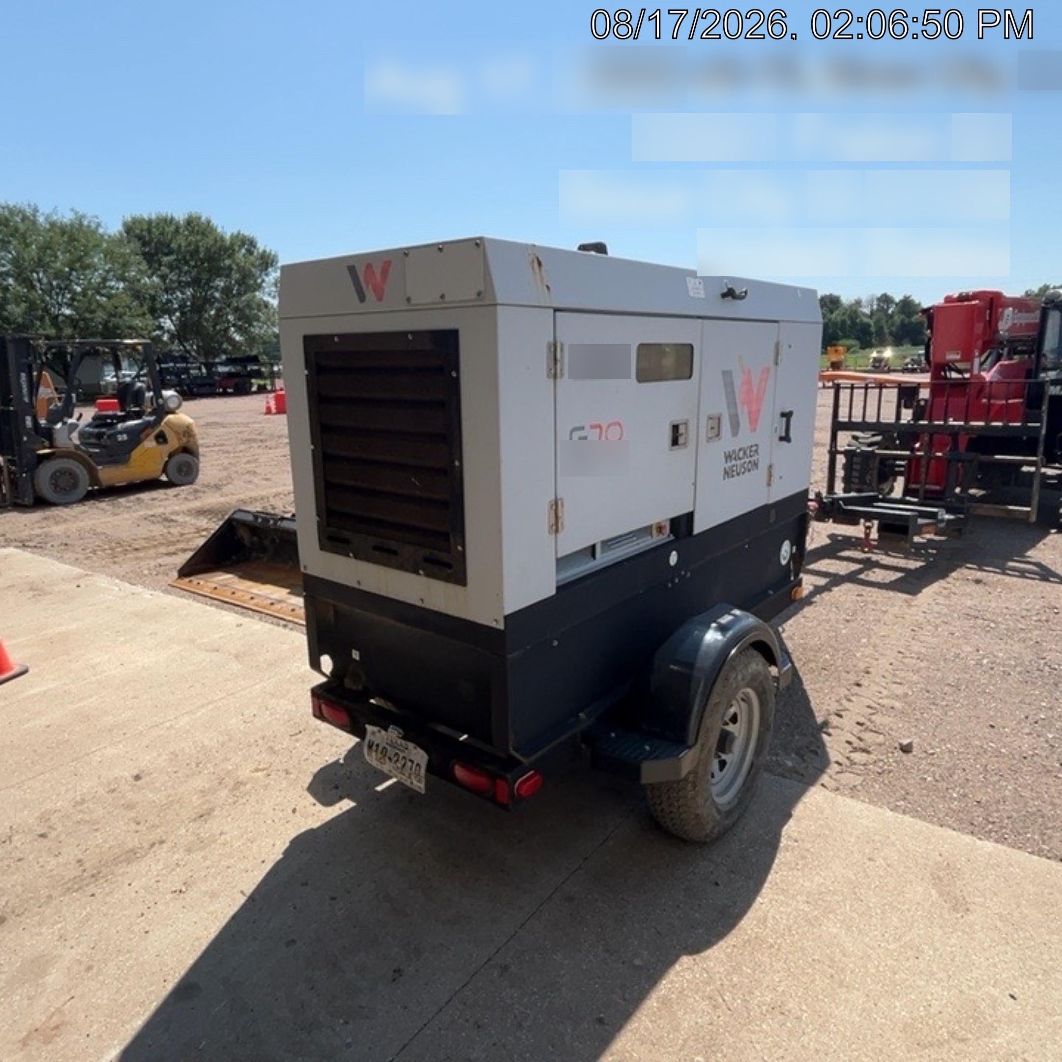 2019 WACKER NEUSON G70