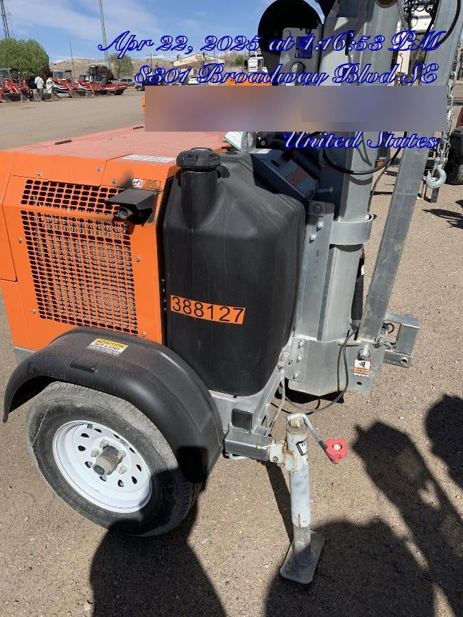 2024 Wanco WLTT-4MM4K Diesel, Deep Sea Controller, Shore Power Plug, Auto Start, (4) 350W LED Floodlights, 4kW Generator, 60 Gal Fuel Tank, 2" Ball, T3