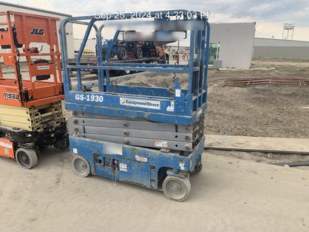 2019 Genie GS-1930 Fixed Rails with Chain Entry