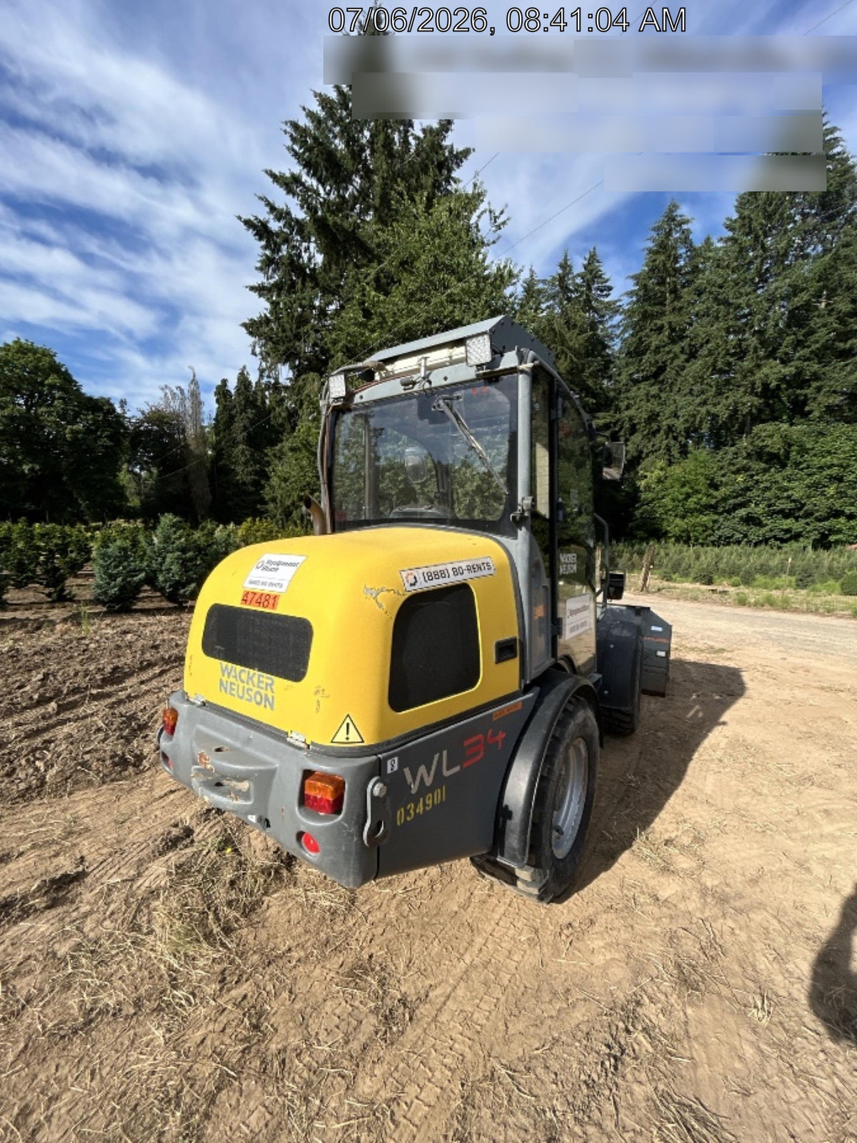 2016 WACKER NEUSON WL34