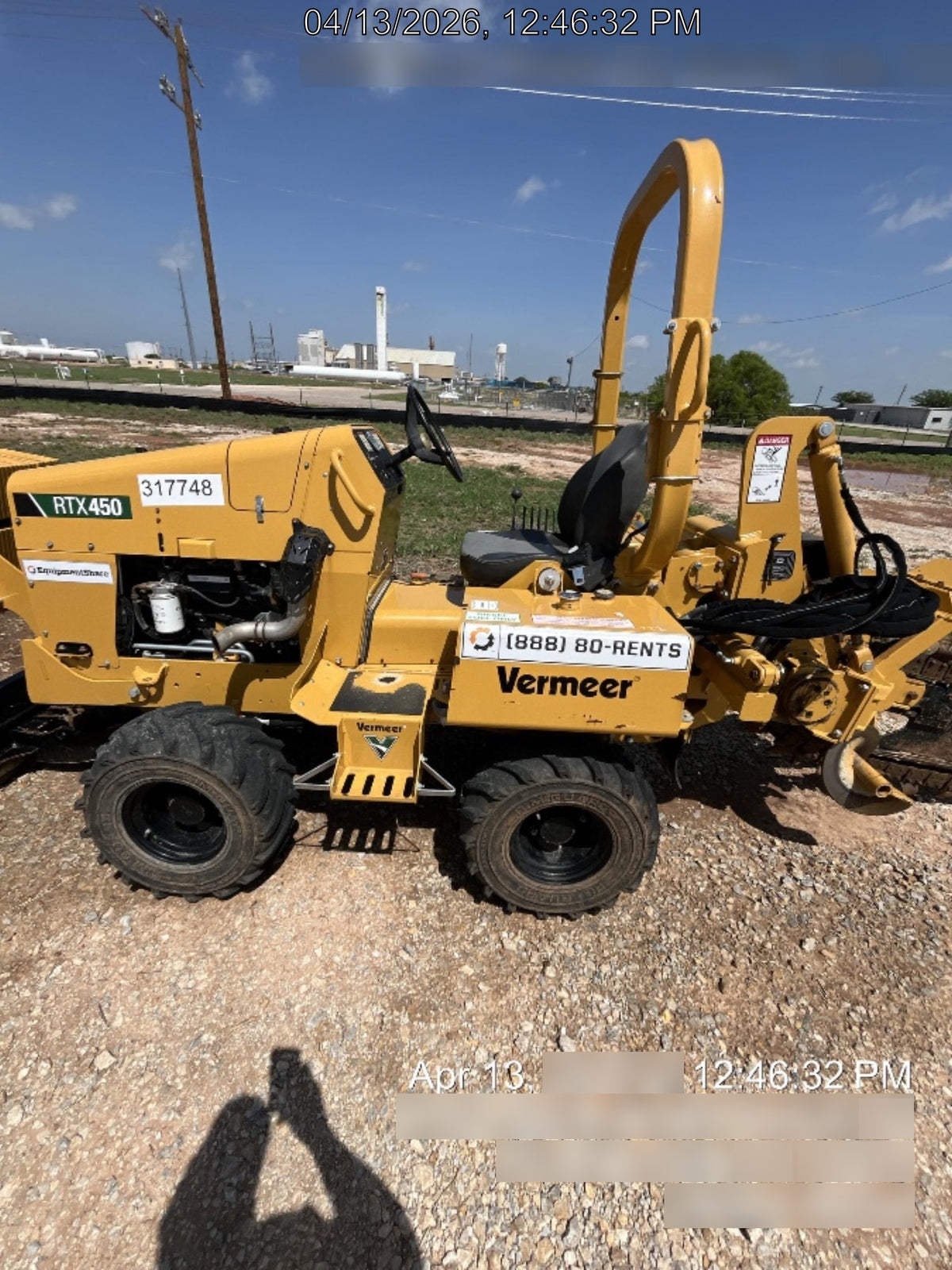 2023 VERMEER RTX450