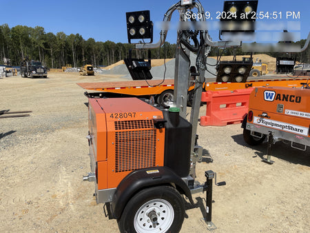 2024 Wanco WLTT-4MM4K Diesel, Deep Sea Controller, Shore Power Plug, Auto Start, (4) 350W LED Floodlights, 4kW Generator, 60 Gal Fuel Tank, 2" Ball, T3