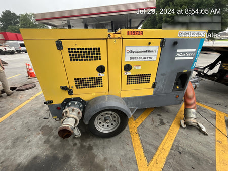 2020 ATLAS COPCO PAS 150 HF CS Enclosed