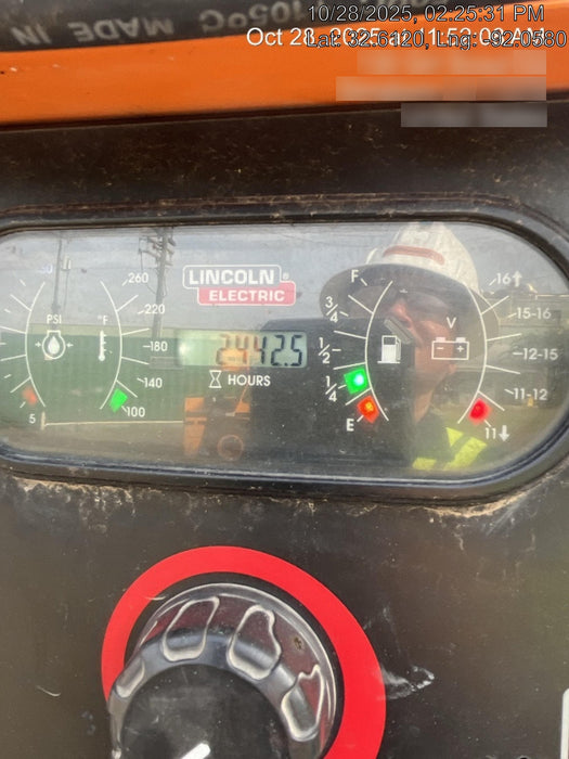 2021 Lincoln Electric Vantage 549X Ready Pak 3, ORANGE (includes trailer, cable rack, fender light kit)