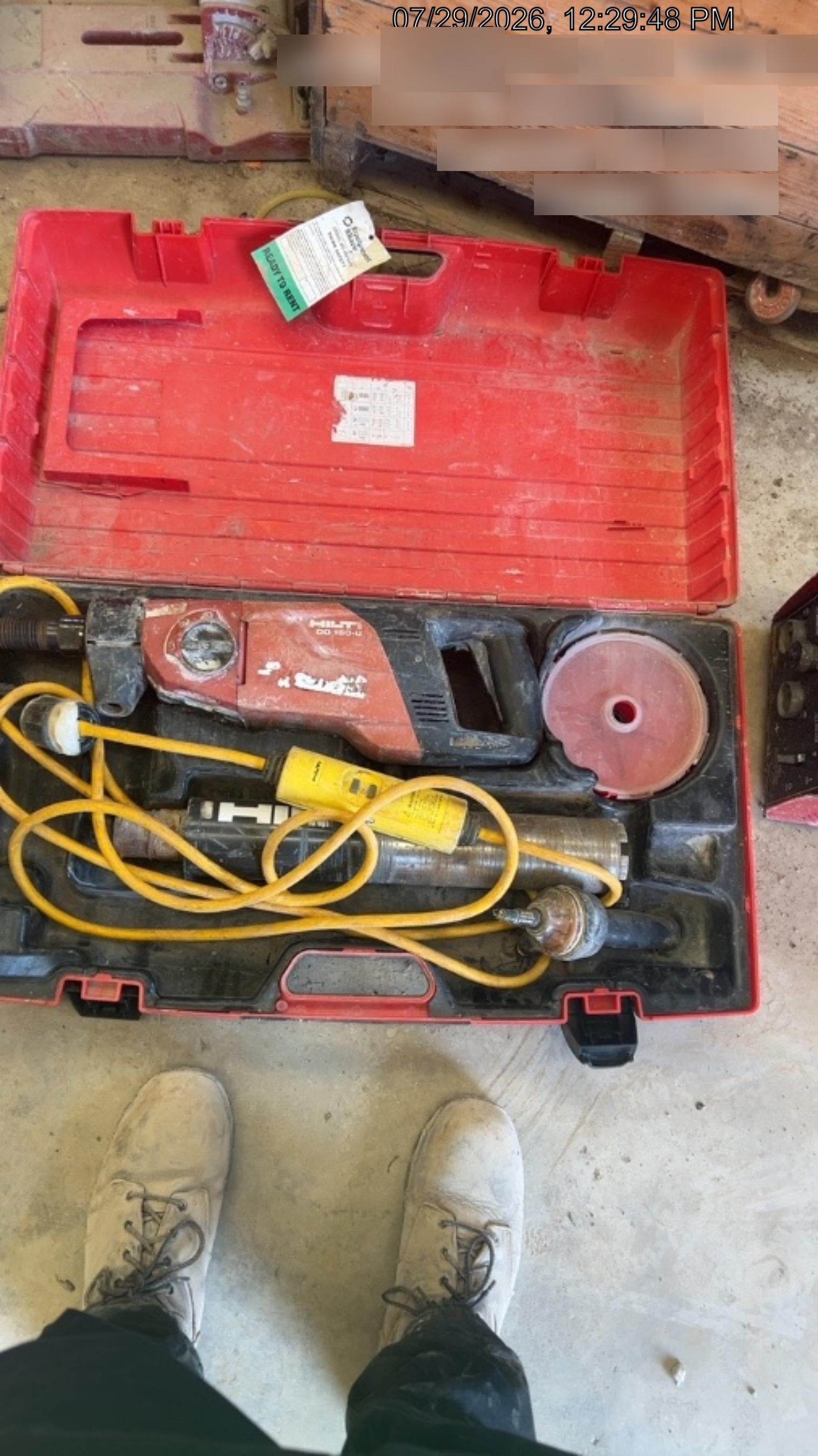 2019 HILTI DD 150-U
