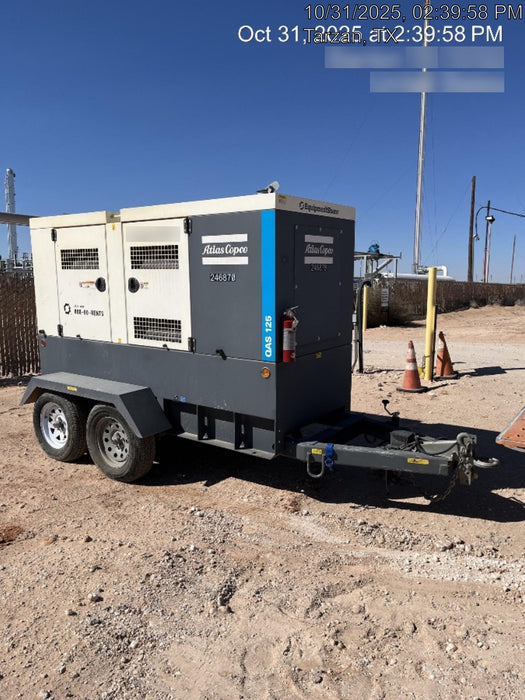 2022 ATLAS COPCO QAS 125