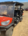2021 Kubota RTV-X1140W-H Plastic Canopy, Windshield Acrylic Clear, LED Strobe Light, Wire Harness Kit, Back up Alarm