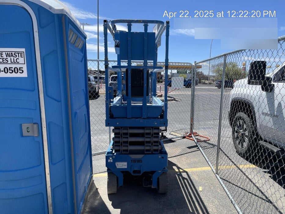 2020 Genie GS-1930 Solid Non Marking Tires, Beacon, Folding rails with half height swing gate