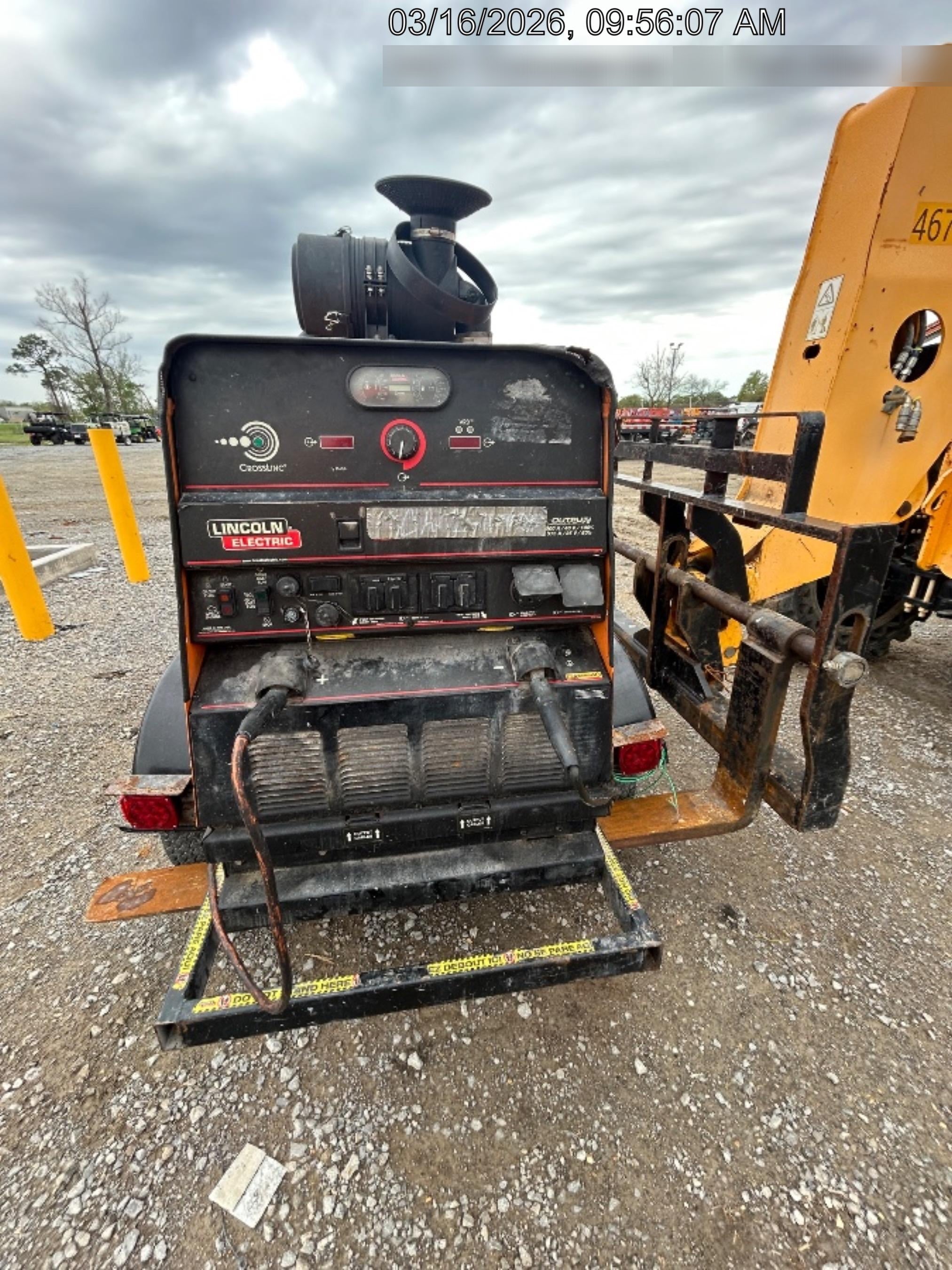 2022 Lincoln Electric Vantage 549X Crosslink Technology, Trailer Mounted, ES Decals, T3