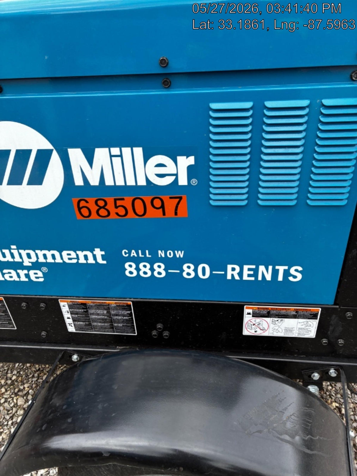 2026 MILLER ELECTRIC BIG BLUE 400