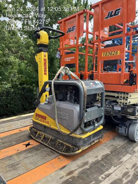 2024 Wacker Neuson DPU5545Heh Vibration Plate DPU 5545Heh US, Diesel,
