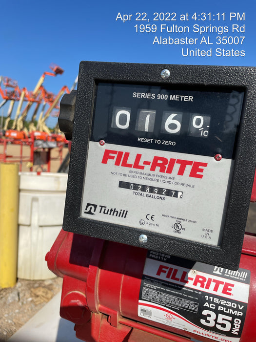 2022 Allmand NLV3GR (4) LED Light Fixture 350W, 23' Vertical Mast, 3kW Prime, Towable, Deep Sea L401, Leveling Jacks, Yanmar T4F 5.8hp