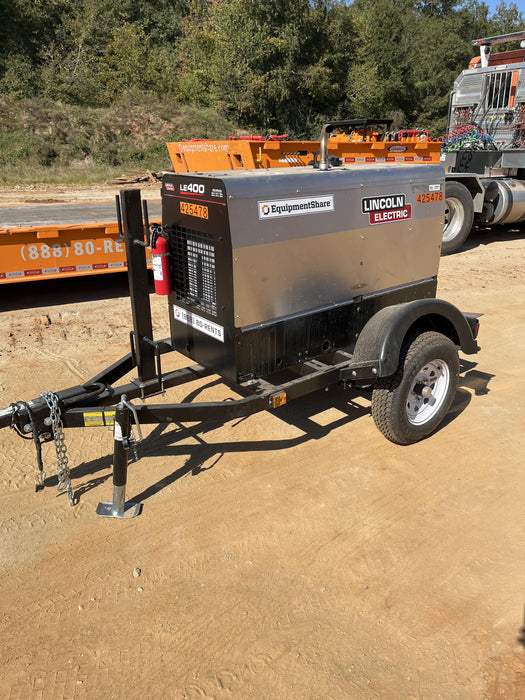 2024 Lincoln Electric LE400 Kubota V1505, Trlr, Cable Rack, Light Kit, ES Decals, T3