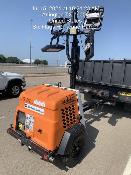 2024 Generac MLT2 Diesel, Flex Switch 120V Input, Powerzone Controller, 
(4) 320W LED Lights, 4kW Generator, 39.9 Gal Fuel Tank, 2" Ball, T3