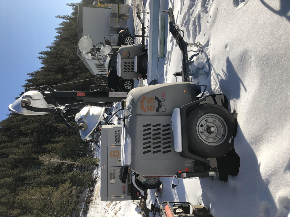 Wacker Neuson LTV6K-MH Wacker Neuson LTV6K Mobile Light Tower w/Fuel Level Sensor Installed