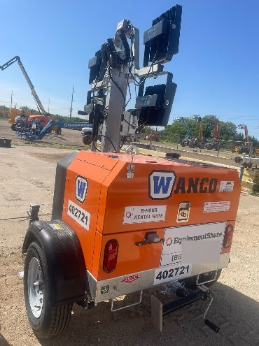 2024 Wanco WLTT-4MM4K Diesel, Deep Sea Controller, Shore Power Plug, Auto Start, (4) 350W LED Floodlights, 4kW Generator, 60 Gal Fuel Tank, 2" Ball, T3