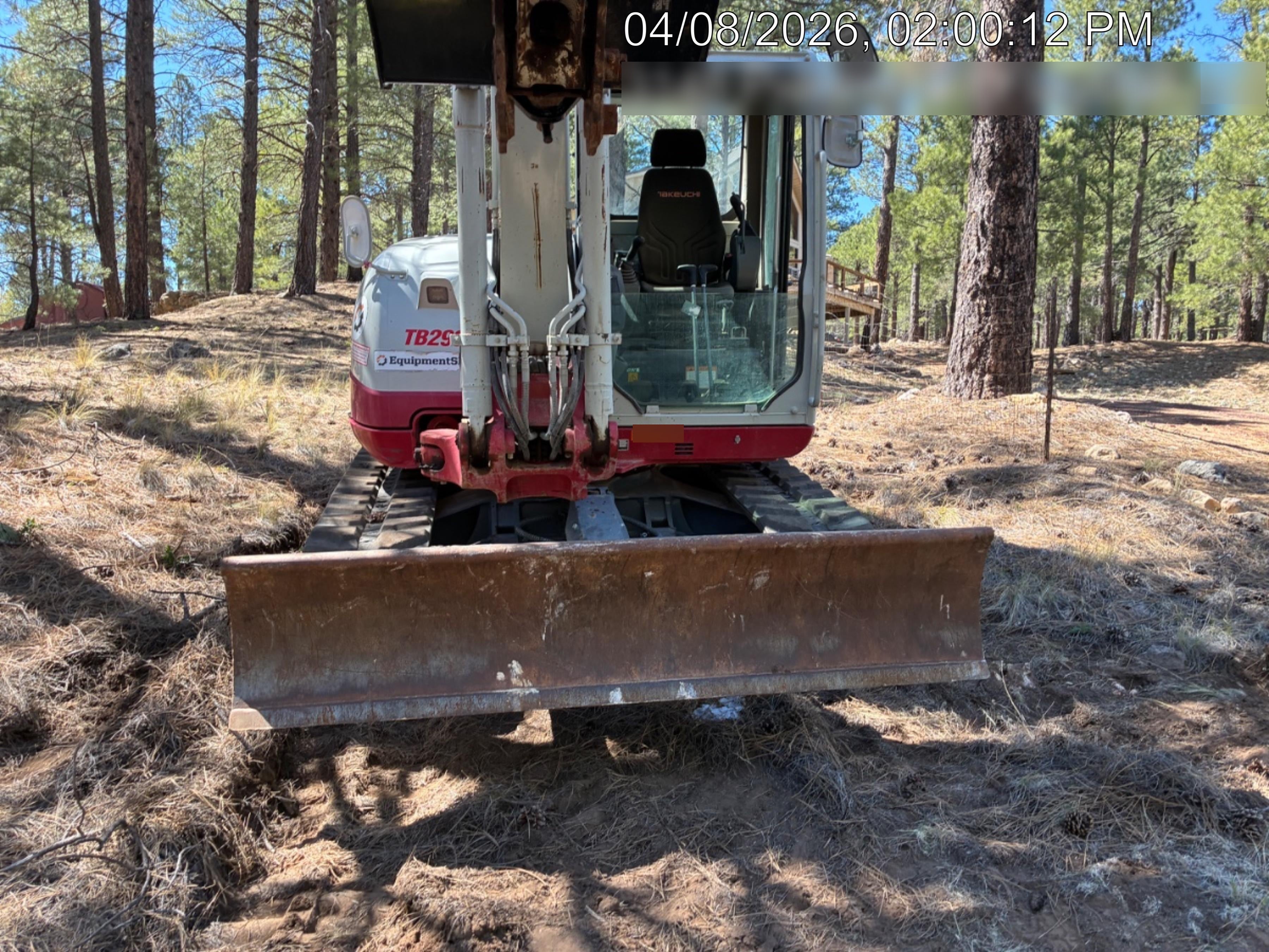 2020 Takeuchi TB290C Cab/Heat/Air, Rubber Tracks, Manual TAG QC