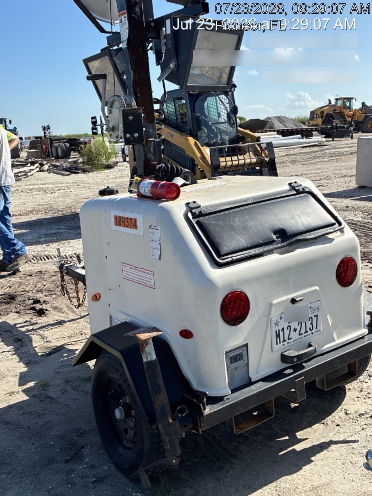2020 Genie RL4 6kW Light Plant - Metal Halide