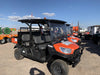 2021 Kubota RTV-X1140W-H Plastic Canopy, Windshield Acrylic Clear, LED Strobe Light, Wire Harness Kit, Back up Alarm