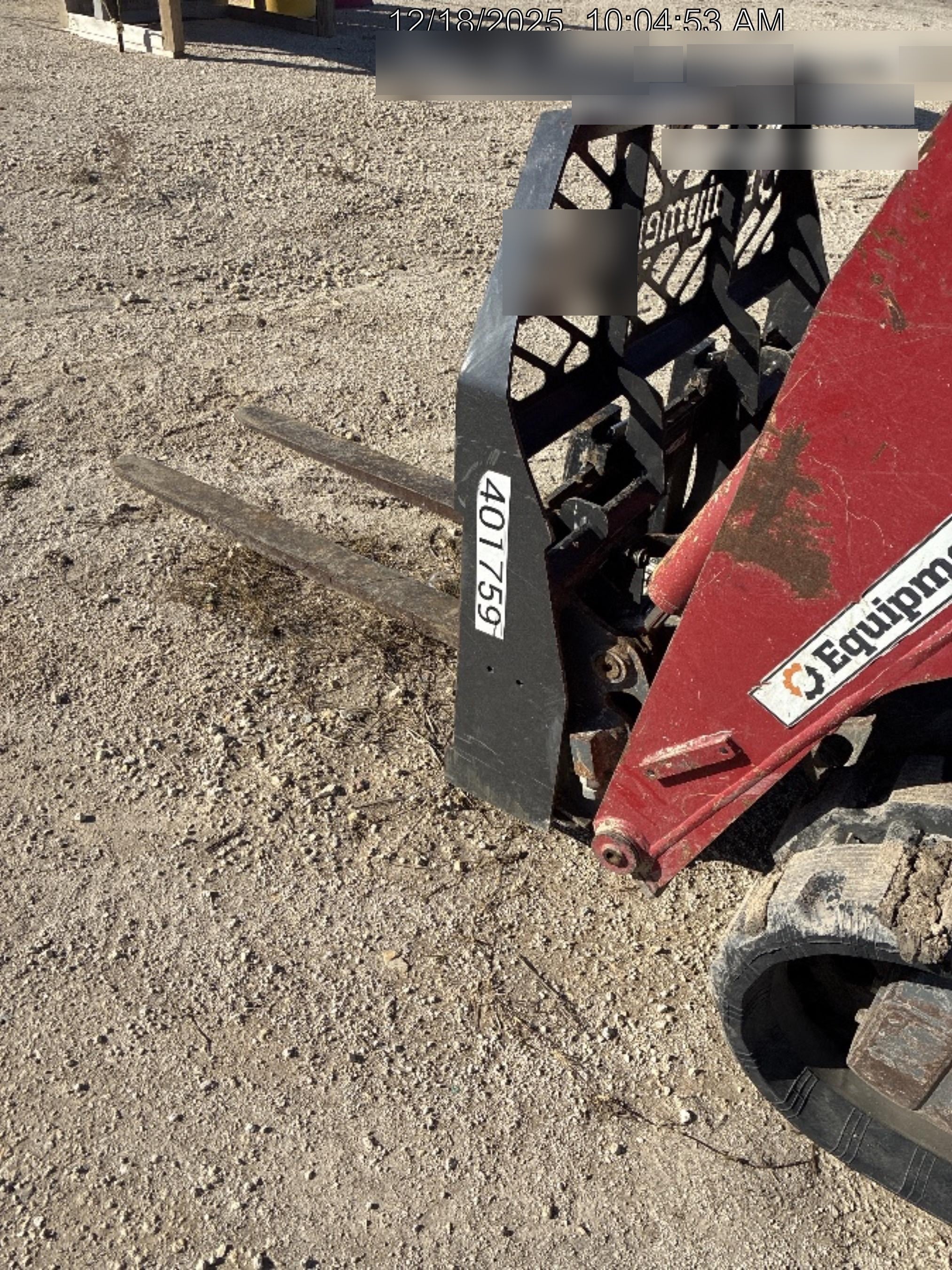 2024 PALADIN 72" Skid Steer Forks