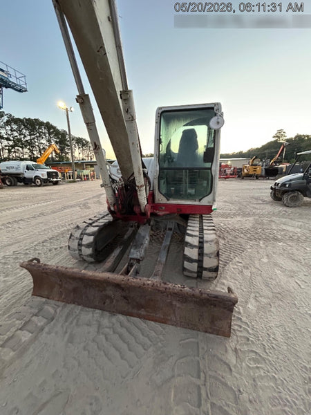 2019 Takeuchi TB290 Cab/Heat/AC Rubber tracks, Dozer blade, Travel alarm, Auxiliary hydraulics Manual QC, Hydraulic thumb, 18", 24", and 36" Buckets