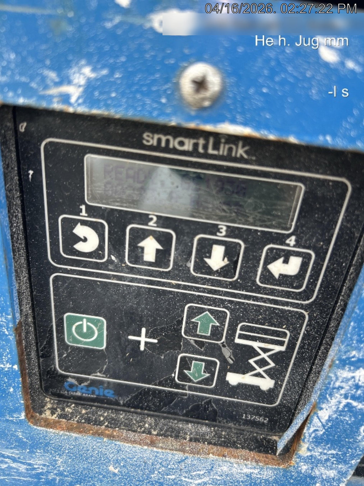 2019 Genie GS-1930 Fixed rails with chain Entry