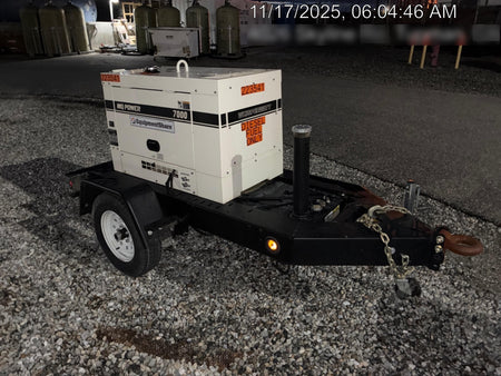 2022 Multiquip DA7000SSA3 Kubota Diesel, Trailer Mounted Package