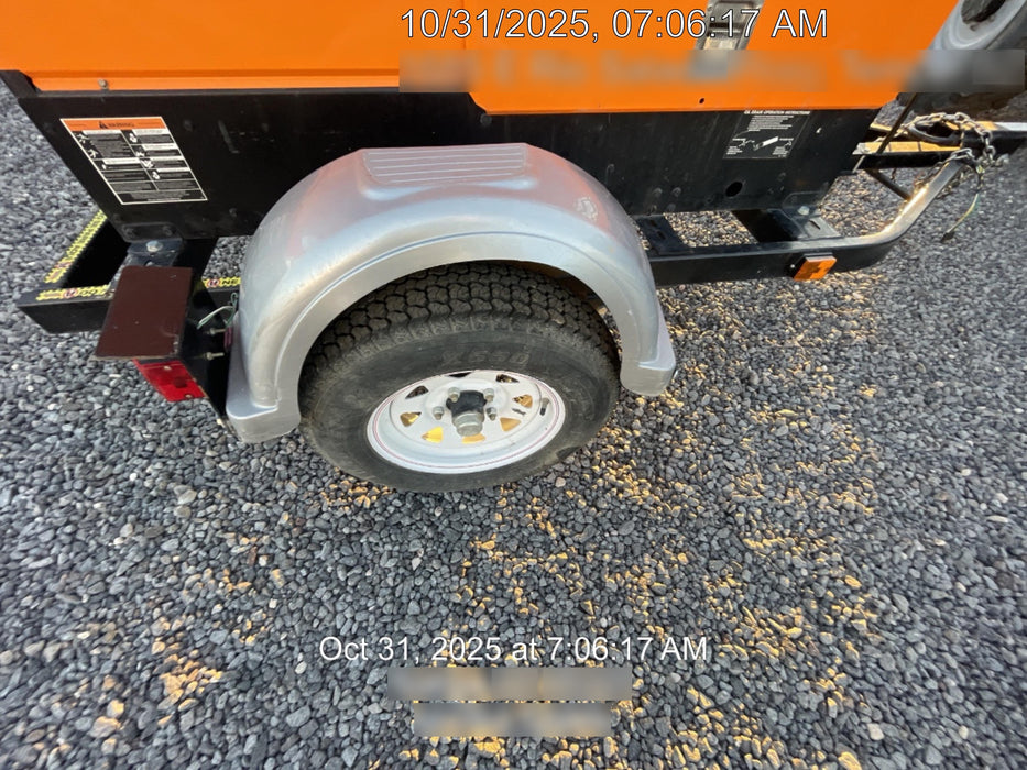 2022 Lincoln Electric LE400 Kubota V1505, Trlr, Cable Rack, Light Kit, ES Decals, T3