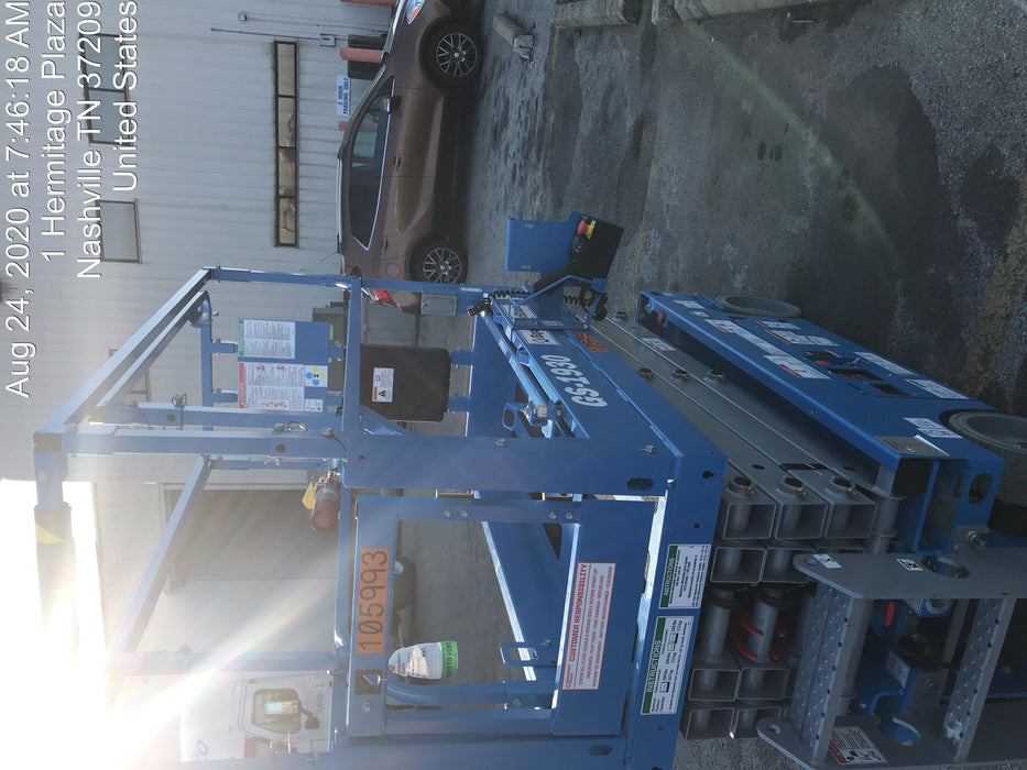 2020 Genie GS-1930 Solid Non Marking Tires, Beacon, Folding rails with half height swing gate