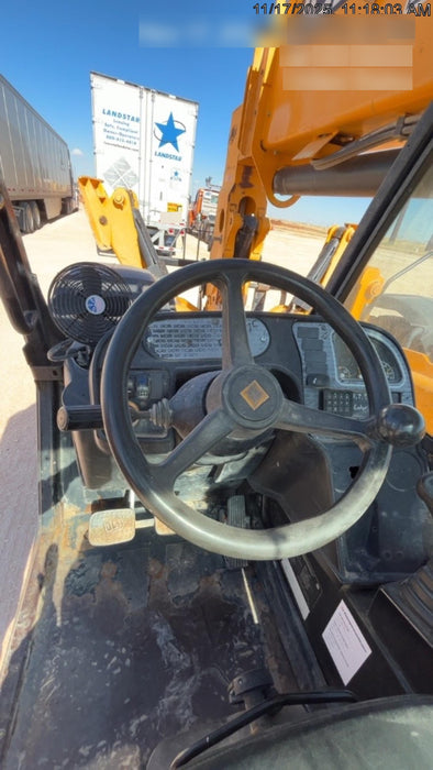 2020 JCB 512-56 Canopy, 74 HP, Solid Tires, STD Worklight, Beacon, Aux Hydraulics, Lifting Eye, Backup Alarm w/72" Carriage, 60" Forks