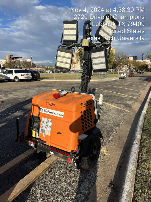 2023 Generac MLT2 Diesel, Flex Switch 120V Input, Powerzone Controller, (4) 320W LED Lights, 4kW Generator, 39.9 Gal Fuel Tank, 2" Ball, T3
