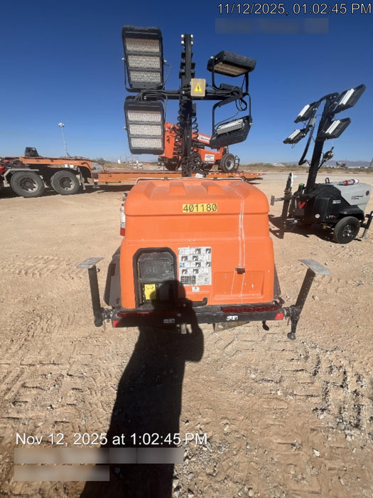 2024 Generac MLT2 Diesel, Flex Switch 120V Input, Powerzone Controller, 
(4) 320W LED Lights, 4kW Generator, 39.9 Gal Fuel Tank, 2" Ball, T3