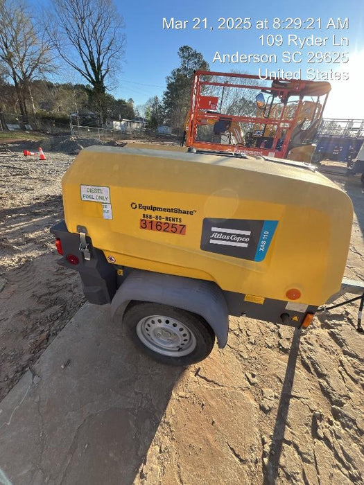 2023 ATLAS COPCO XAS 110