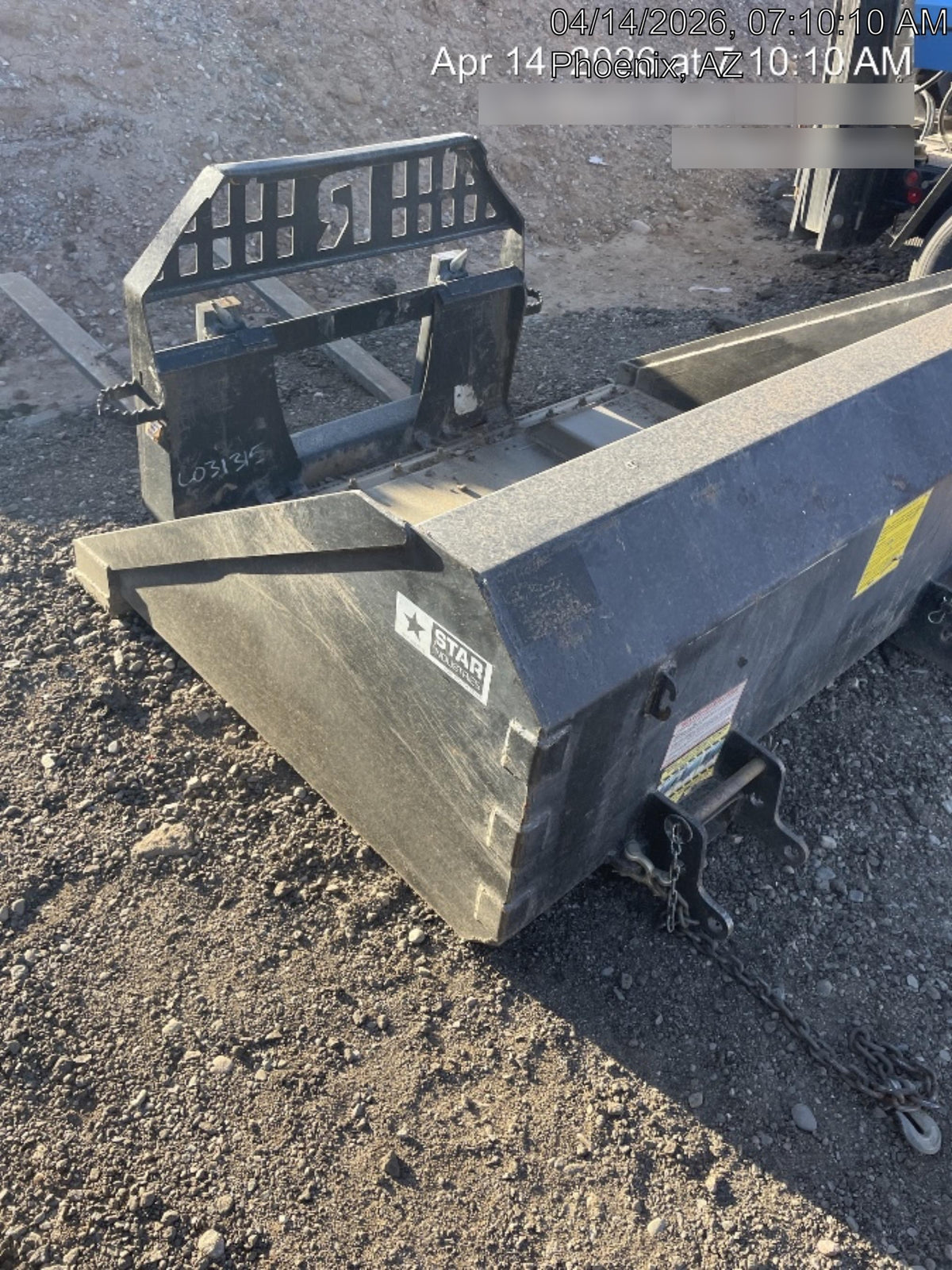 2020 STAR INDUSTRIES 1400B