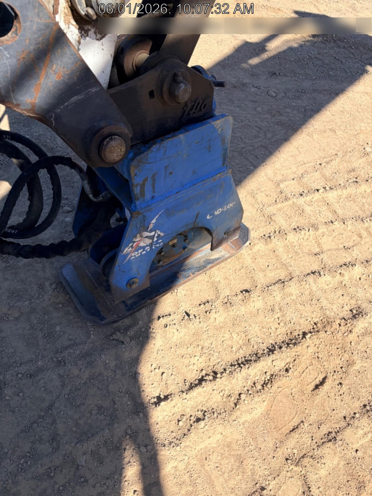 2022 OKADA 12" Plate Compactor - Mini Excavator