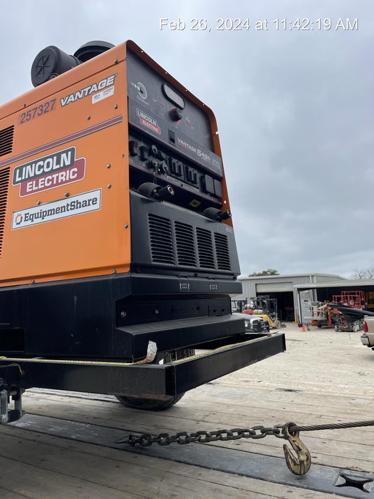 2022 Lincoln Electric Vantage 549X Crosslink Technology, Trailer Mounted, ES Decals, T3