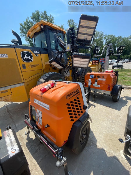 2024 Generac MLT2 Diesel, Flex Switch 120V Input, Powerzone Controller, 
(4) 320W LED Lights, 4kW Generator, 39.9 Gal Fuel Tank, 2" Ball, T3