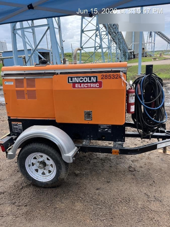 2022 Lincoln Electric LE400 Kubota V1505, Trlr, Cable Rack, Light Kit, ES Decals, T3