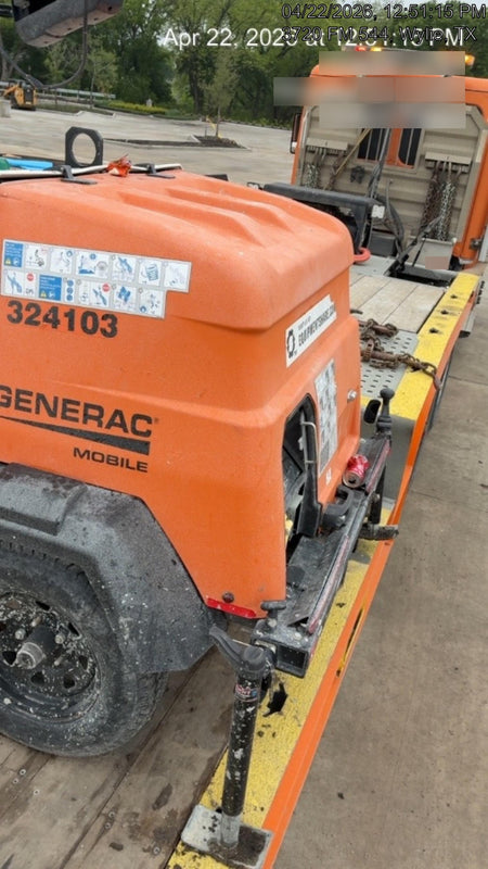 2023 Generac MLT2 Diesel, Flex Switch 120V Input, Powerzone Controller, (4) 320W LED Lights, 4kW Generator, 39.9 Gal Fuel Tank, 2" Ball, T3