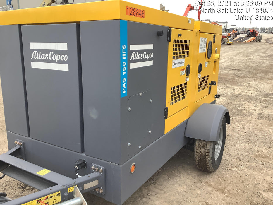 2020 ATLAS COPCO PAS 150 HF CS Enclosed