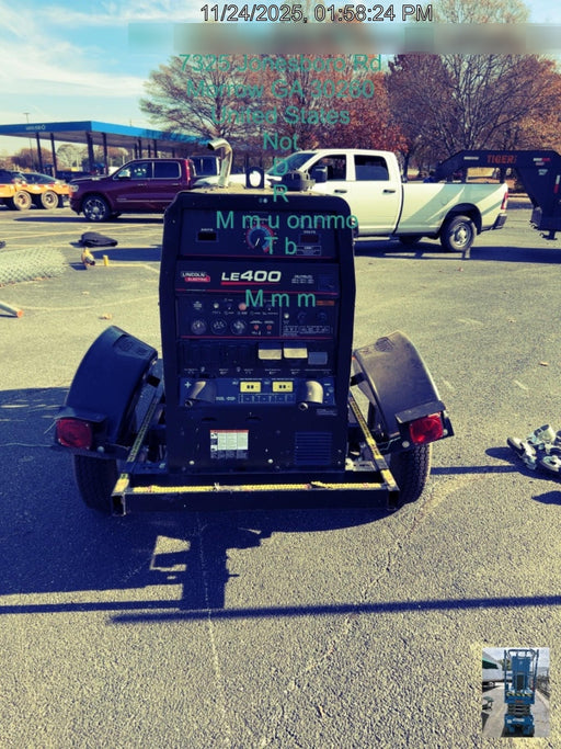 2024 Lincoln Electric LE400 Kubota V1505, Trlr, Cable Rack, Light Kit, ES Decals, T3