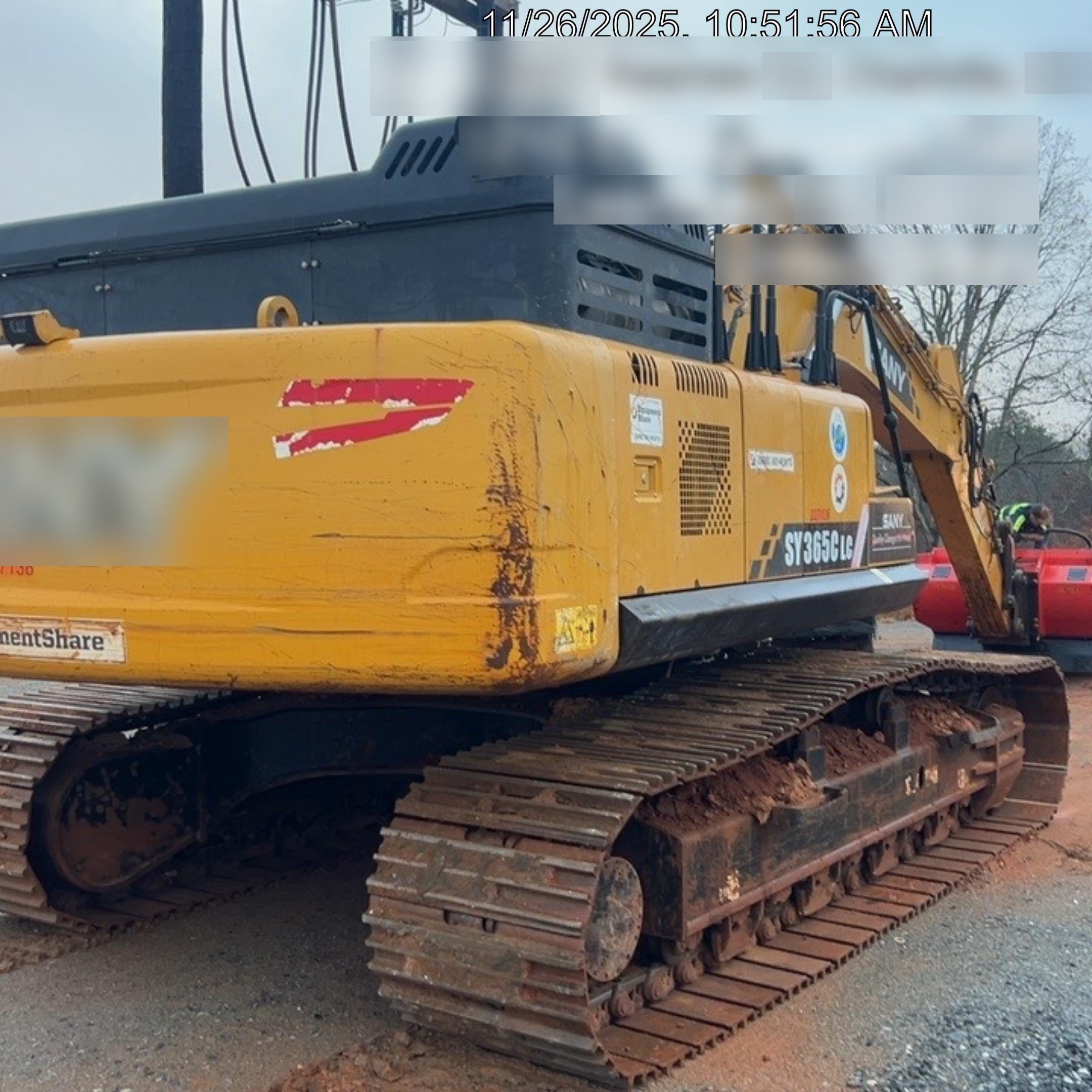 2022 SANY SY365C LC