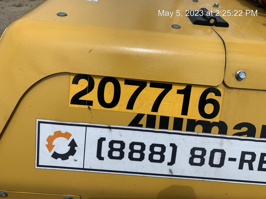 2022 Allmand NLV3GR (4) LED Light Fixture 350W, 23' Vertical Mast, 3kW Prime, Towable, Deep Sea L401, Leveling Jacks, Yanmar T4F 5.8hp