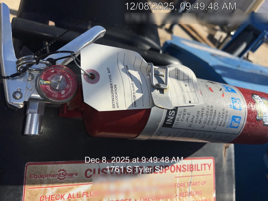 2017 Genie GTH-1056 Genie GTH1056, Solid Tires, 60" carriage, Light Kit, Open ROPS