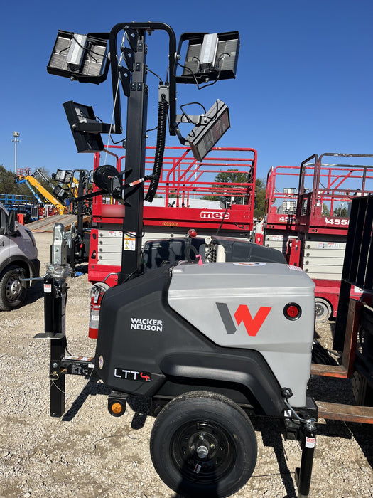 2024 Wacker Neuson LTT4 Diesel, Kohler KDW702, Deep Sea Controller, Auto Start, LED 320W, Bypass Outlet, T3