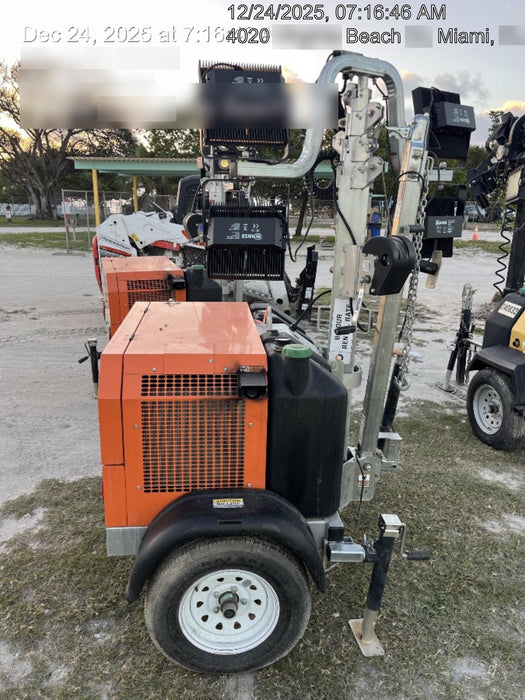 2023 Wanco WLTT-4MM4K Diesel, Deep Sea Controller, Shore Power Plug, Auto Start, (4) 350W LED Floodlights, 4kW Generator, 60 Gal Fuel Tank, 2" Ball, T3