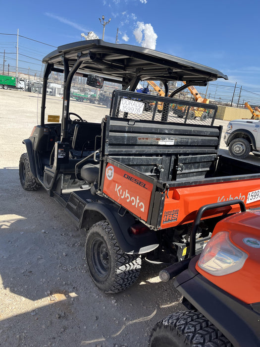 2021 Kubota RTV-X1140W-H Plastic Canopy, Windshield Acrylic Clear, LED Strobe Light, Wire Harness Kit, Back up Alarm