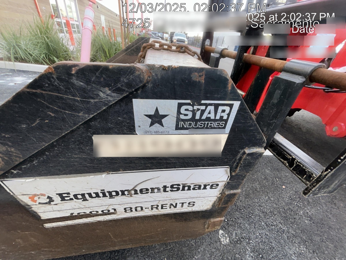 2020 STAR INDUSTRIES 1406B