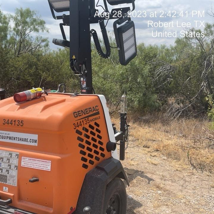 2023 Generac MLT2 Diesel, Flex Switch 120V Input, Powerzone Controller, (4) 320W LED Lights, 4kW Generator, 39.9 Gal Fuel Tank, 2" Ball, T3