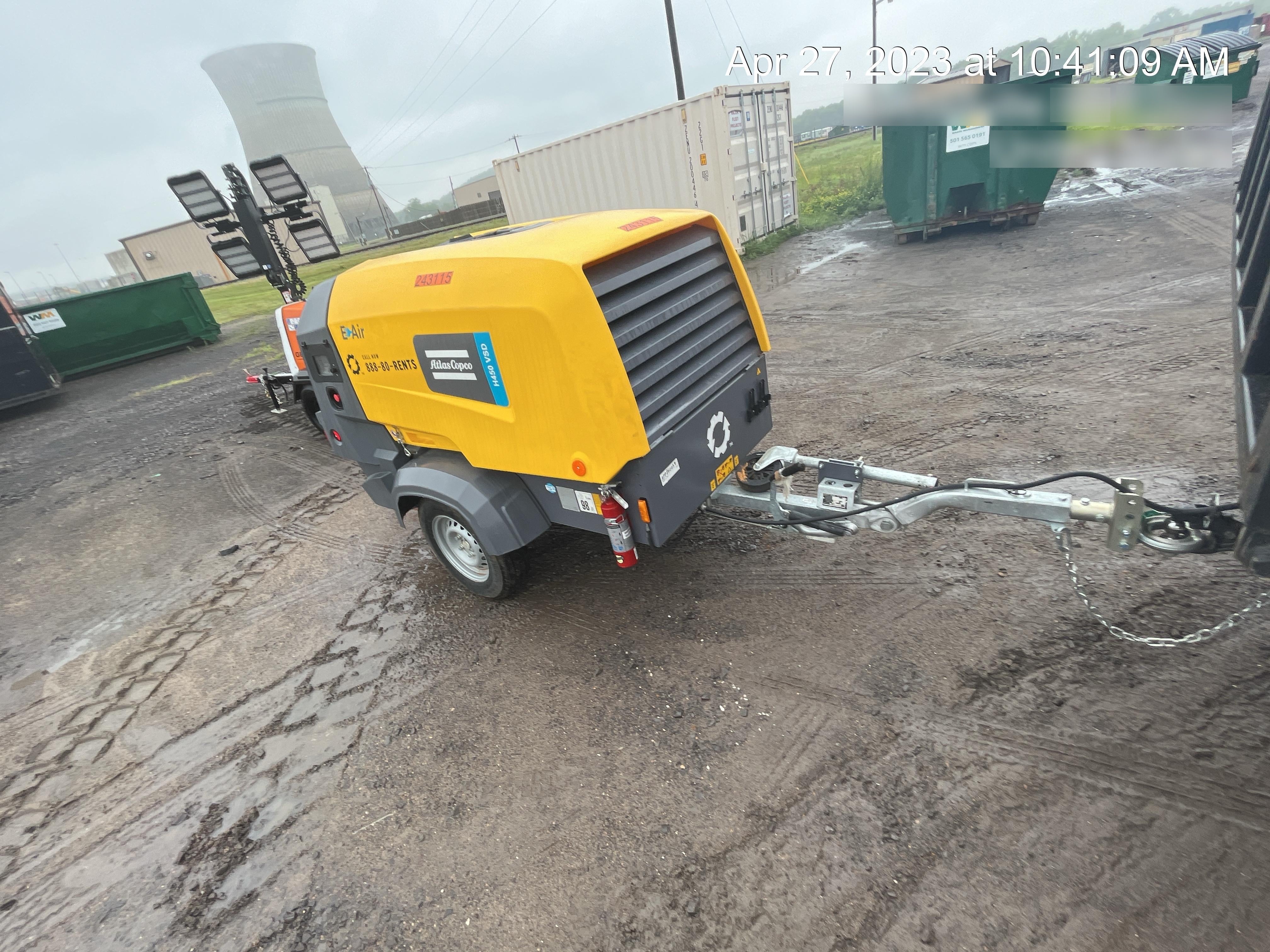 2022 ATLAS COPCO E-AIR H450